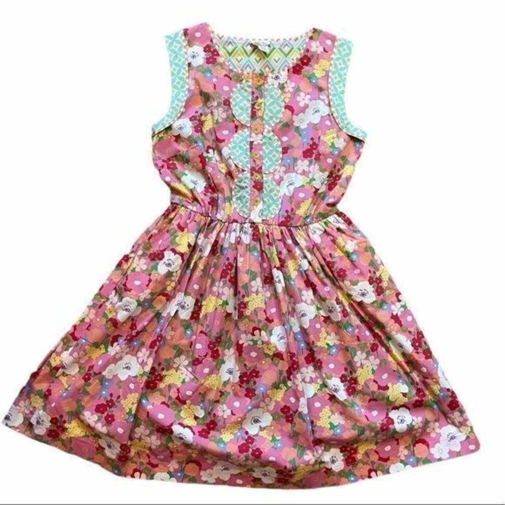 Matilda Jane Floral Leah Dress It’s a Wonderful Parade Women’s Size Small